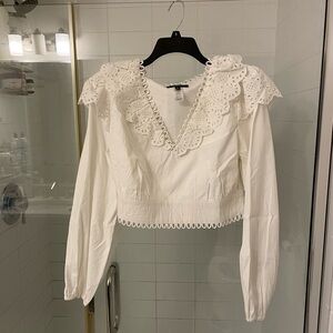 White blouse from lulus